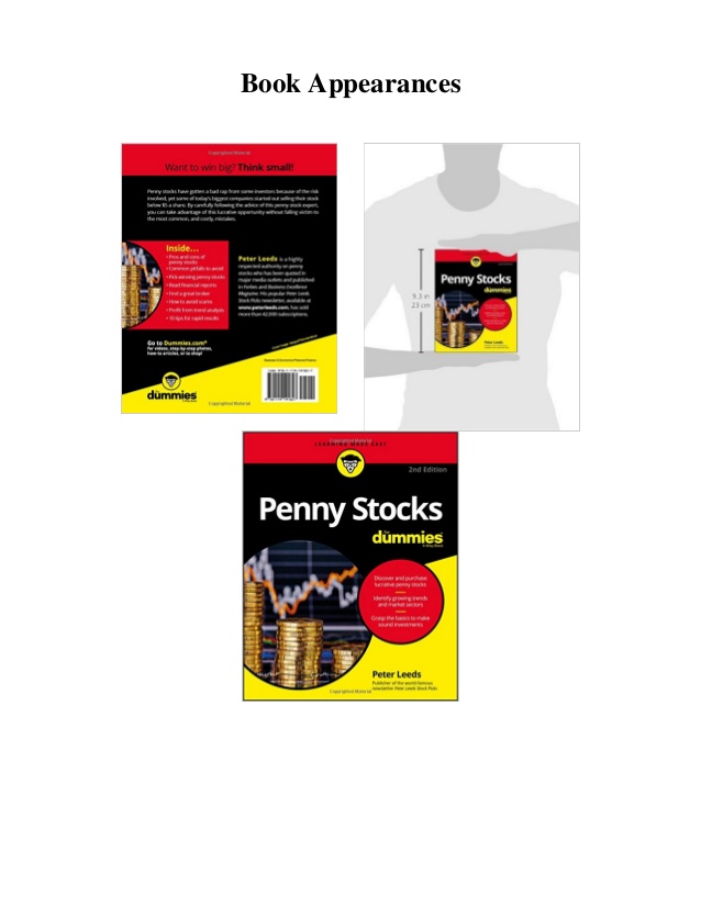 Penny Stocks For Dummies Pdf Download